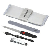 Revlon 4 Piece Manicure Kit with Nylon Case, Silver | 7210362000